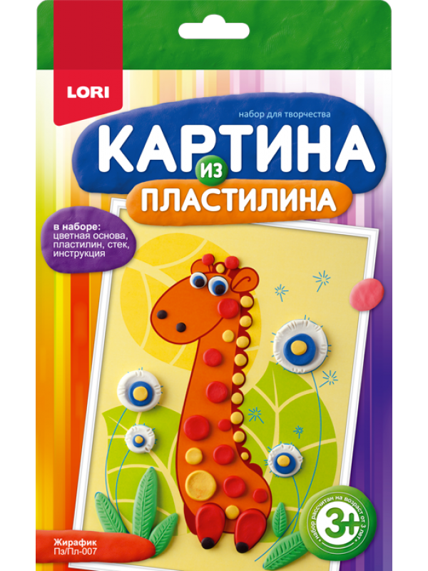 Картина из пластилина lori