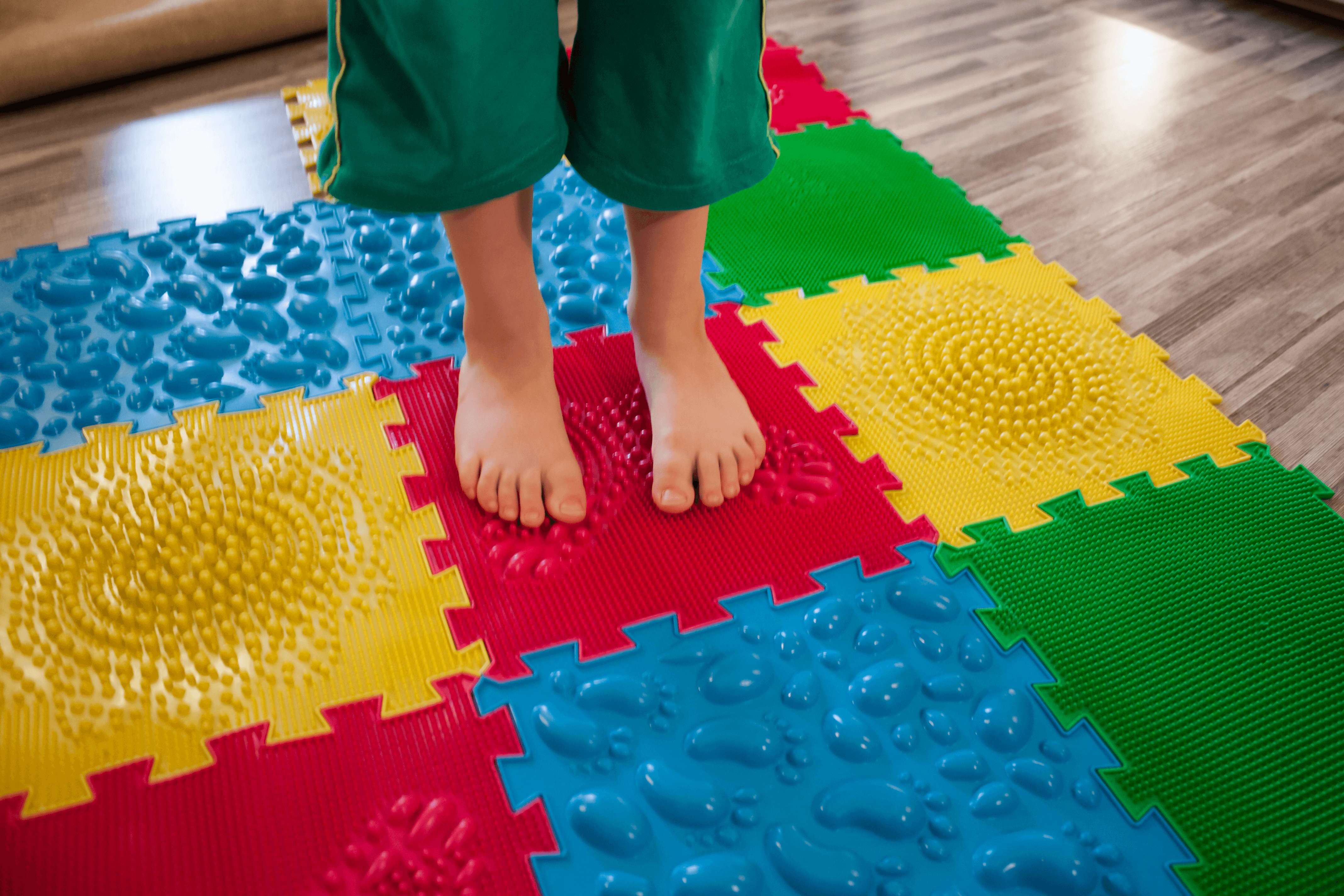 Массажный коврик для ног для детей